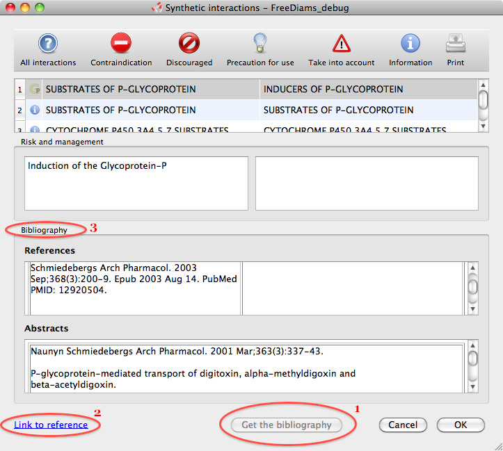 FreeDiams bibliographic links FreeDiams bibliographic links