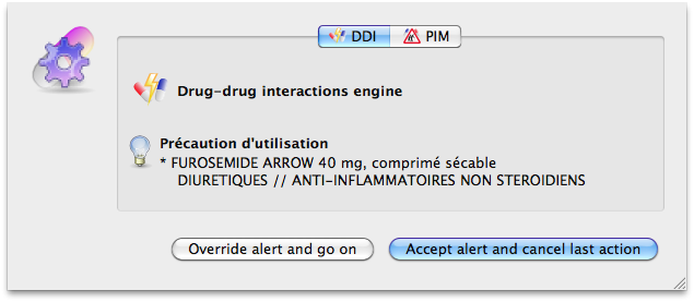 Alerte dynamique pour les MPI Alerte dynamique pour les MPI